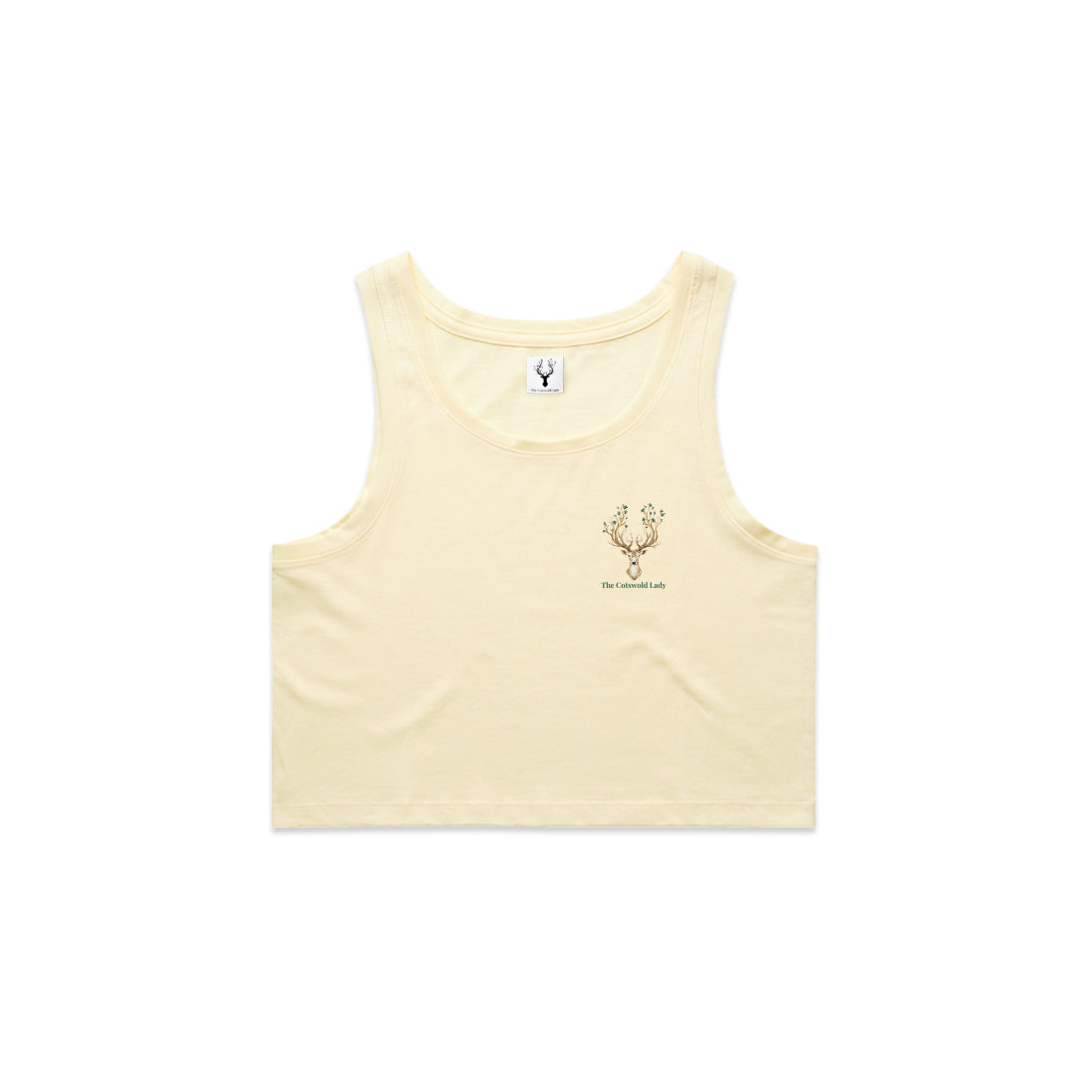 Butter Cropped Vest Top
