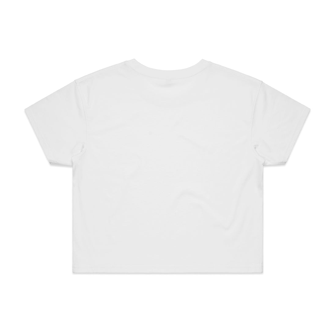 White Cropped T-Shirt