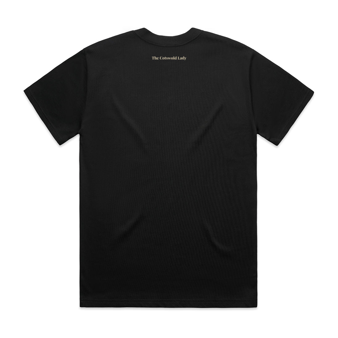 Black Organic Oversize Boxy T-Shirt