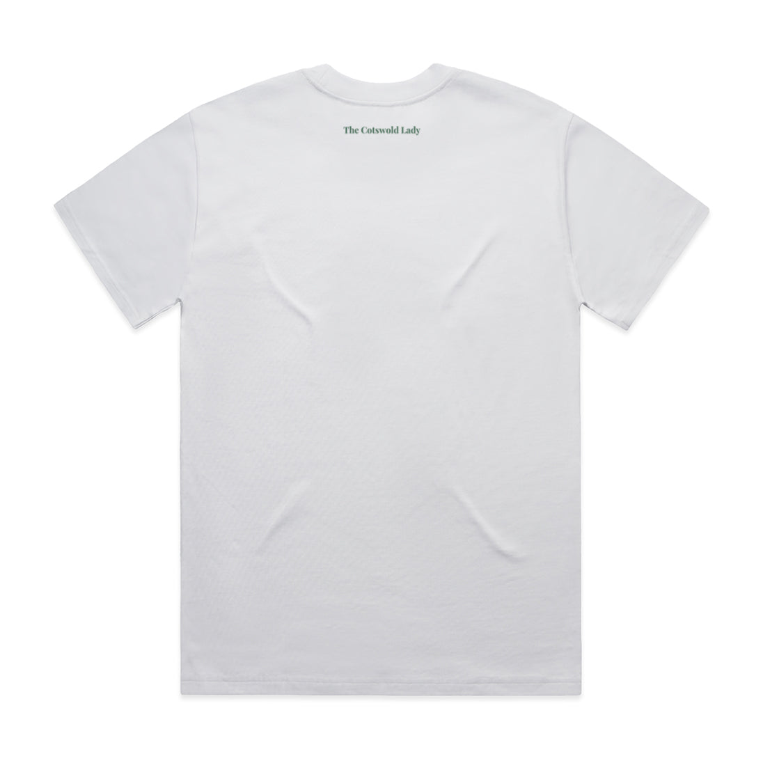 White Organic Oversize Boxy T-Shirt