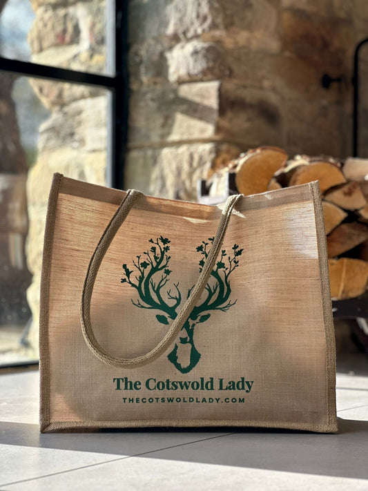 The Cotswold Lady Jute Bag